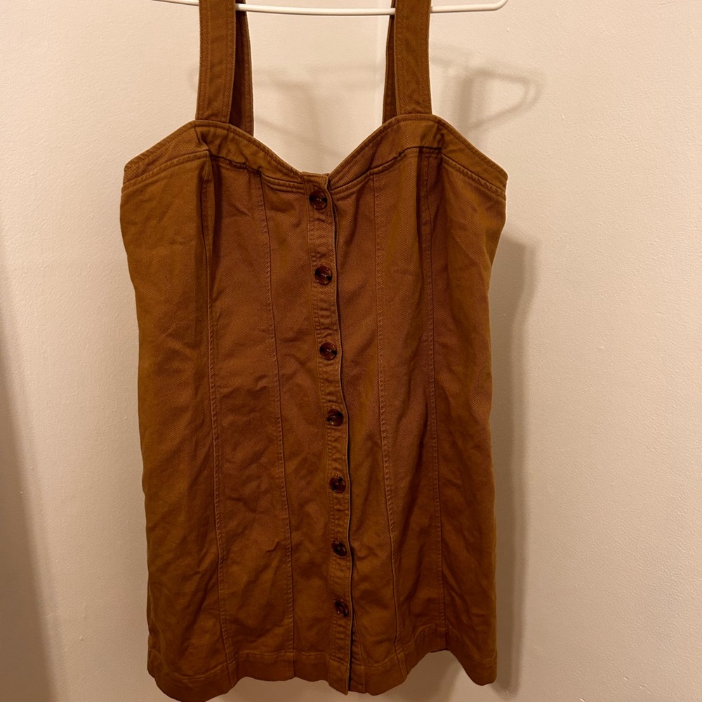 Banana Republic button dress 100% cotton